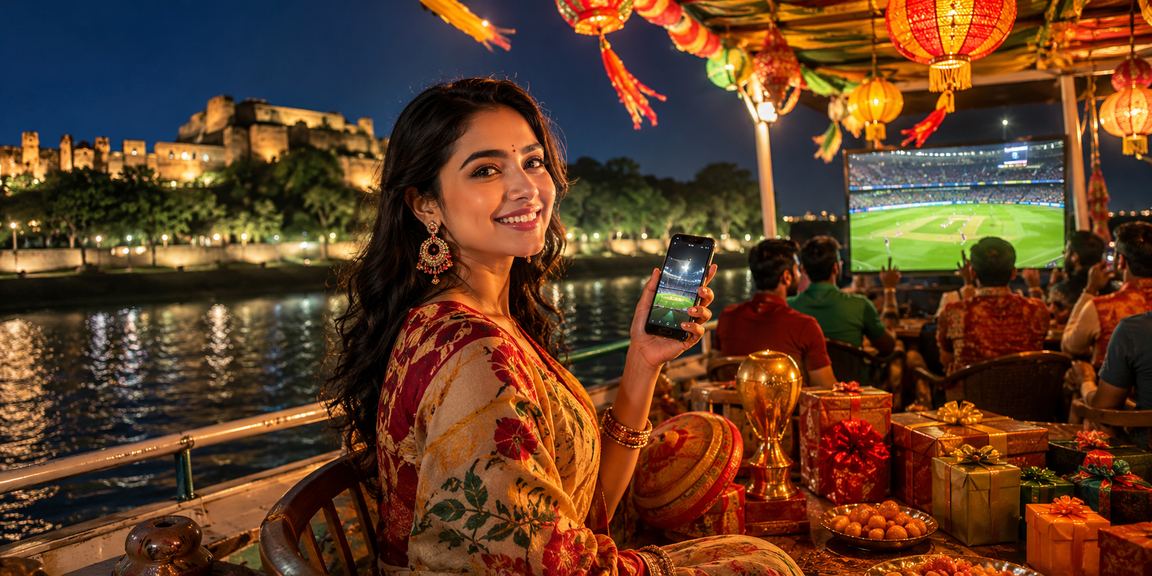 বগুড়ায় ক্রিকেট বেটিং এর সময় মনোযোগী যুবক